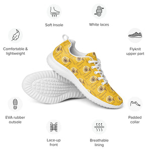 Yellow AJBENEFICIAL Whirl Men’s athletic shoes