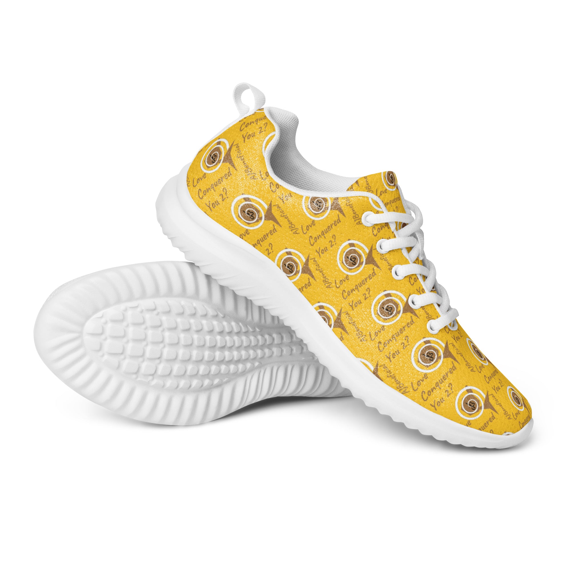 Yellow AJBENEFICIAL Whirl Men’s athletic shoes