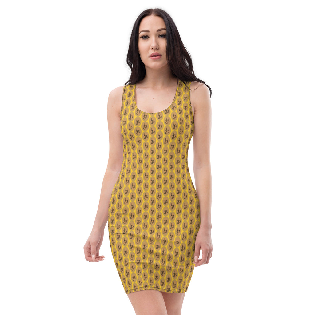 AJBeneficial Sleeveless Short Yellow Dress