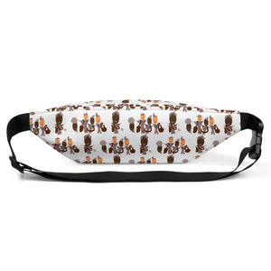 AJBeneficial Entourage Fanny Pack in White