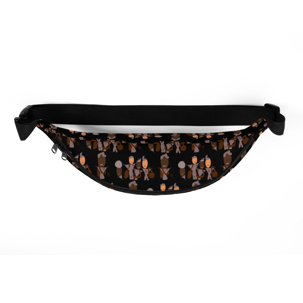 AJBeneficial Entourage Fanny Pack in Black