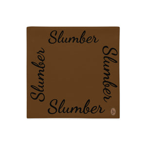 AJBeneficial Entourage Slumber Premium Pillow Case in Tan/Brown