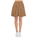 Skater Skirt AJBeneficial Style in Tan