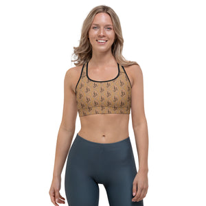 Sports Bra AJBeneficial on Tan