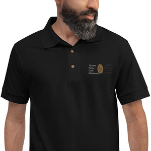 AJBeneficial Goals Embroidered Polo Shirt
