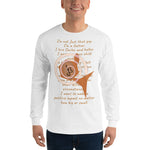 Father/ Doctor White Long Sleeve T-Shirt