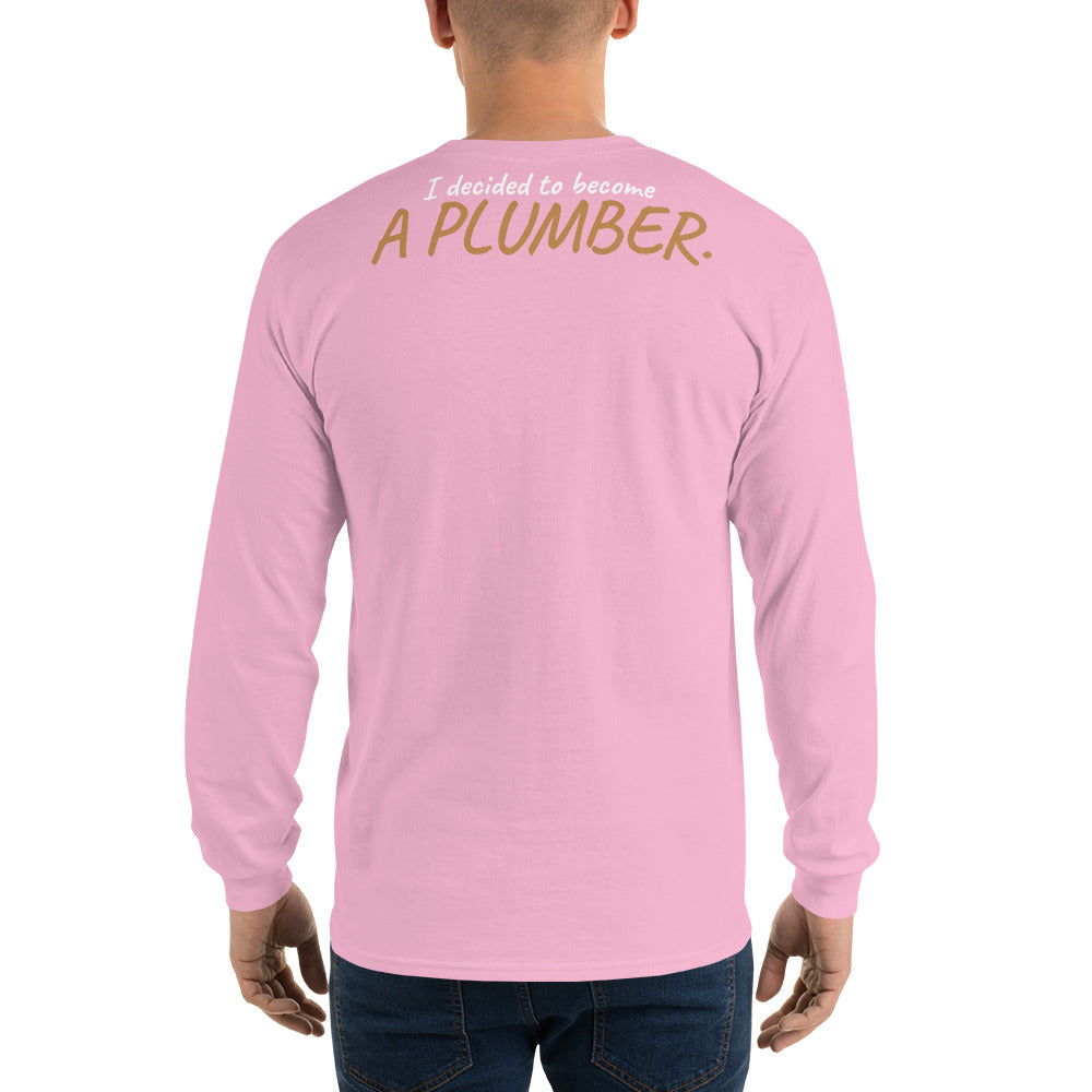 Brother/ Plumber Long Sleeve T-Shirt only available in limited colors
