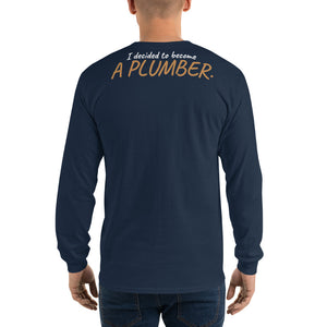 Brother/ Plumber Long Sleeve T-Shirt only available in limited colors