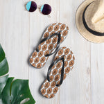 AJBeneficial Whirl Flip-Flops in White