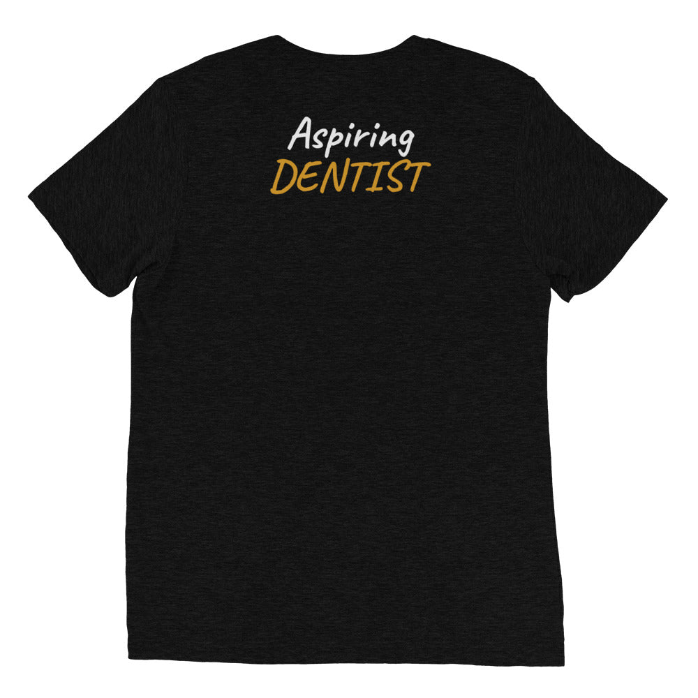 AJBenefial Brand New Languages Short sleeve dark t-shirt Aspiring Dentist