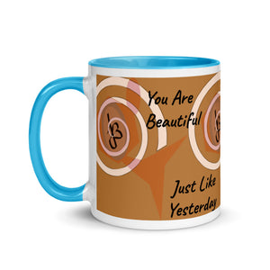 Beautiful AJBeneficial Whirl Mug with Color Inside