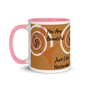 Beautiful AJBeneficial Whirl Mug with Color Inside