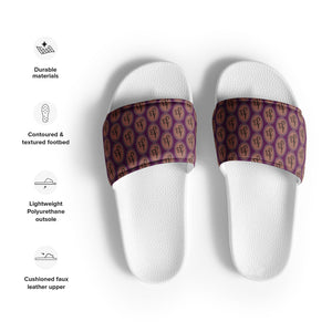 AJBeneficial Women's slides on Purple